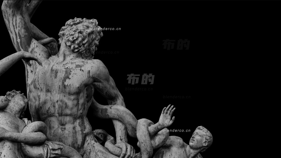 拉奥孔石像粒子动画