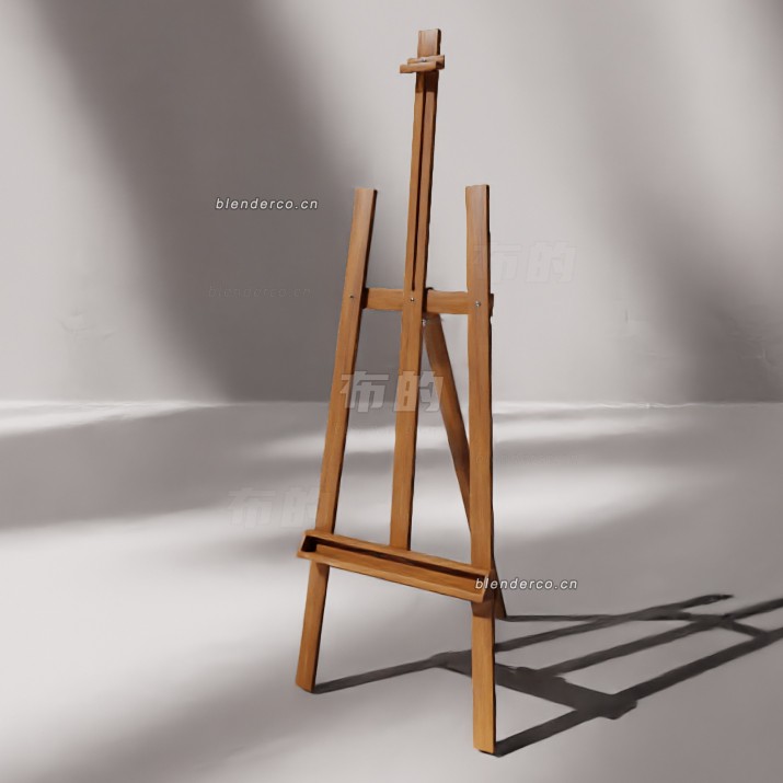 blender艺术画架模型_blender布的87