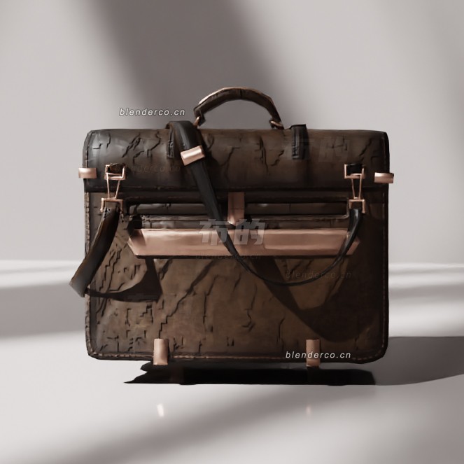 blenderMK公文包&包 023模型_blender布的26