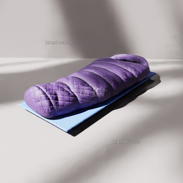 blender睡袋模型_blender布的72