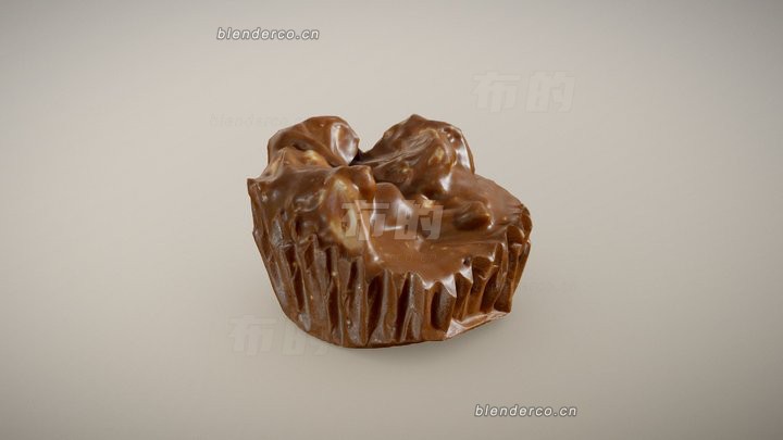 blender花生串模型_blender布的59