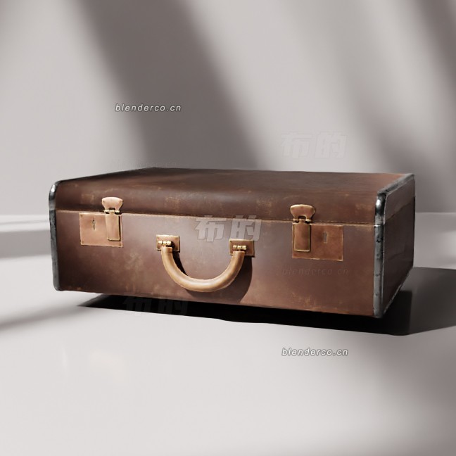blender旧行李箱 ver04模型_blender布的70