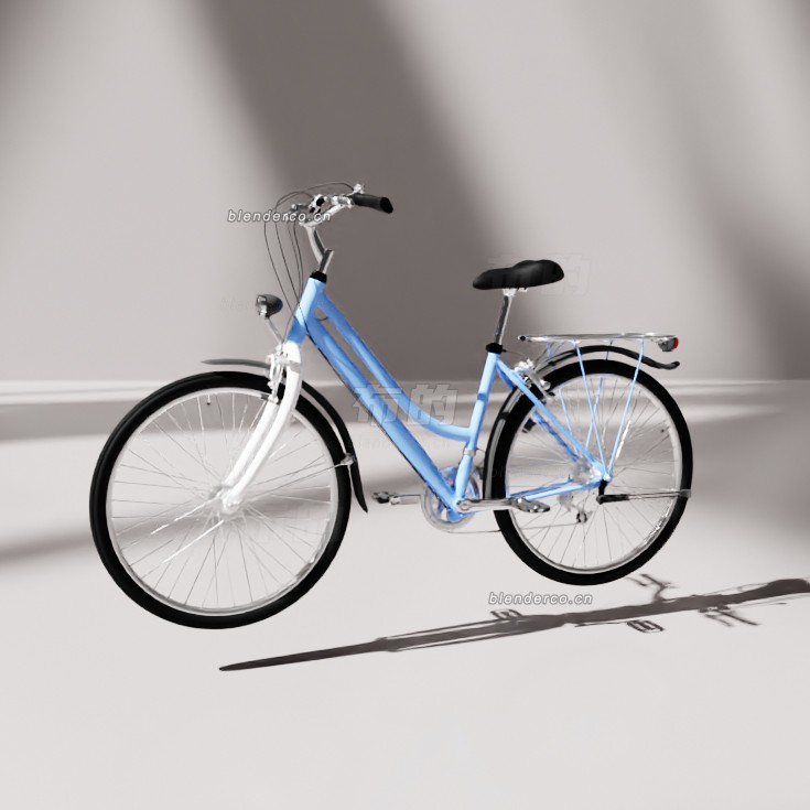 blender自行车模型_blender布的05