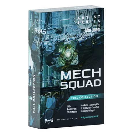MECH SQUAD COLLECTION 机甲模型合集 价值250刀