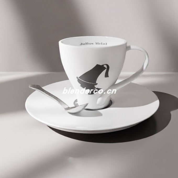 blender咖啡杯套装模型_blender布的22