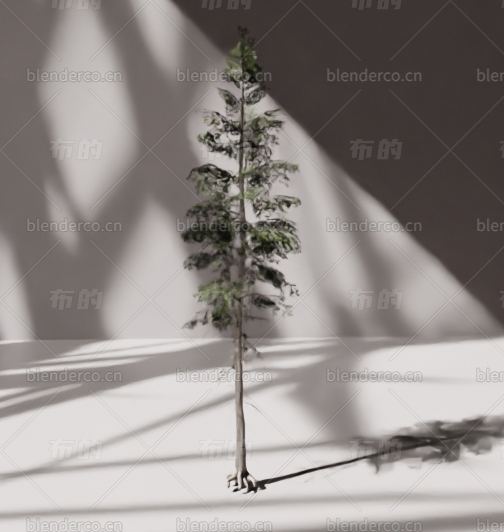 blender树木blender布的模型121
