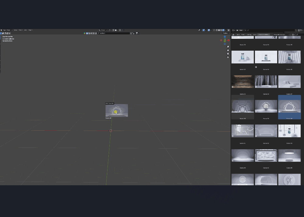 Blender电商场景预设250套资产库-cg男孩