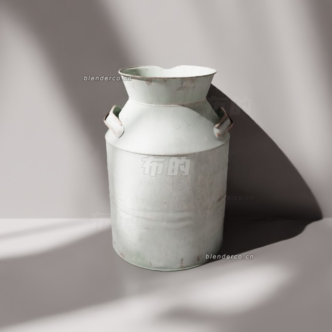 blender金属罐模型_blender布的123