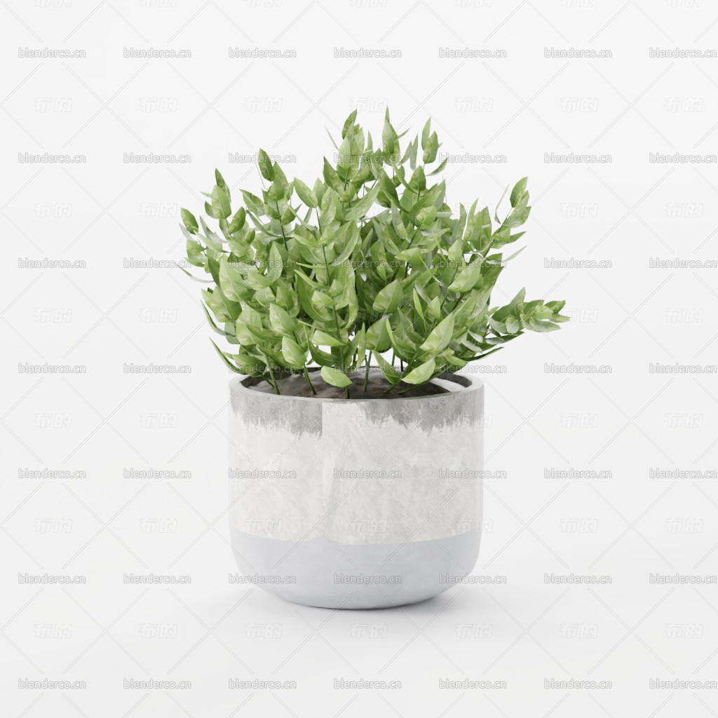 blender盆栽模型-blender布的199