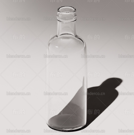 blender玻璃瓶玻璃罐blender模型 布的网免费下载31