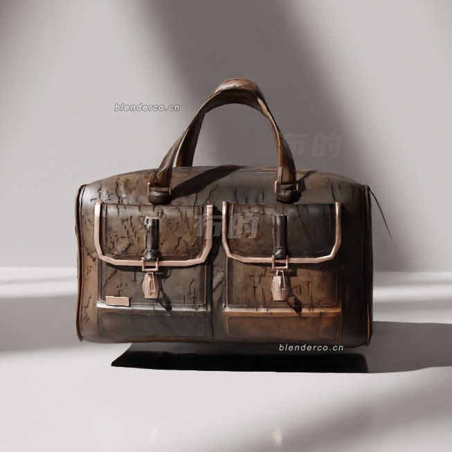 blenderMK公文包&包 017模型_blender布的20