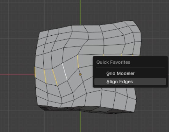 Align Edges (blender addon)-blender布的