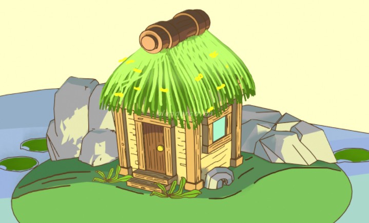三渲二小屋练习