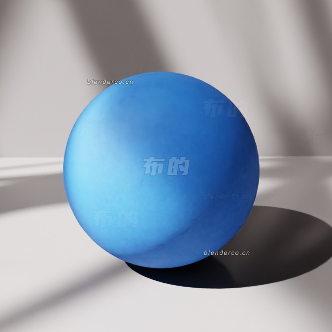 blender橡胶球模型_blender布的101