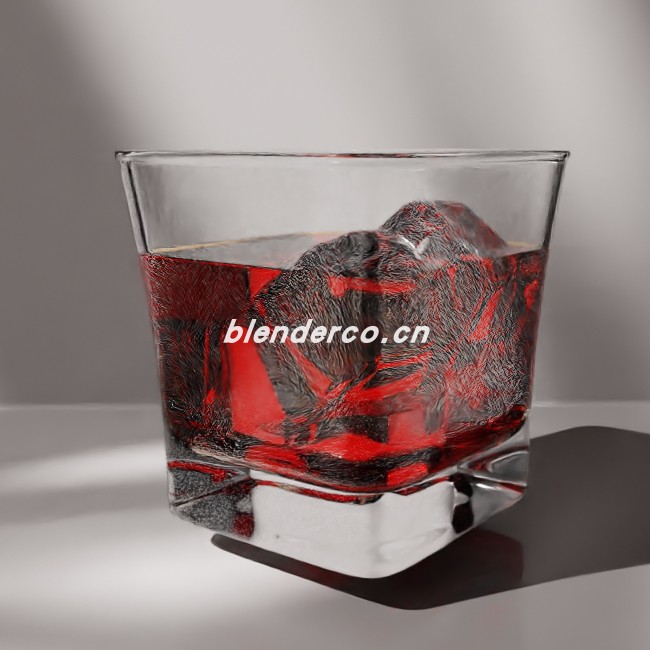 blender满杯威士忌模型_blender布的80