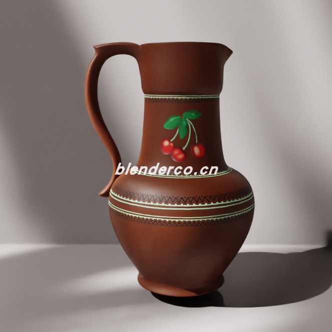 blender陶罐模型_blender布的125