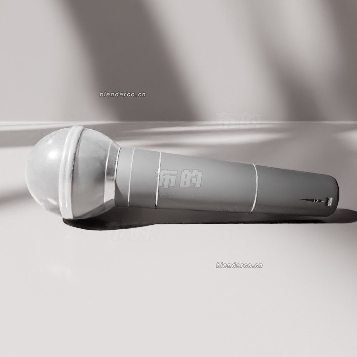 blender麦克风模型_blender布的269