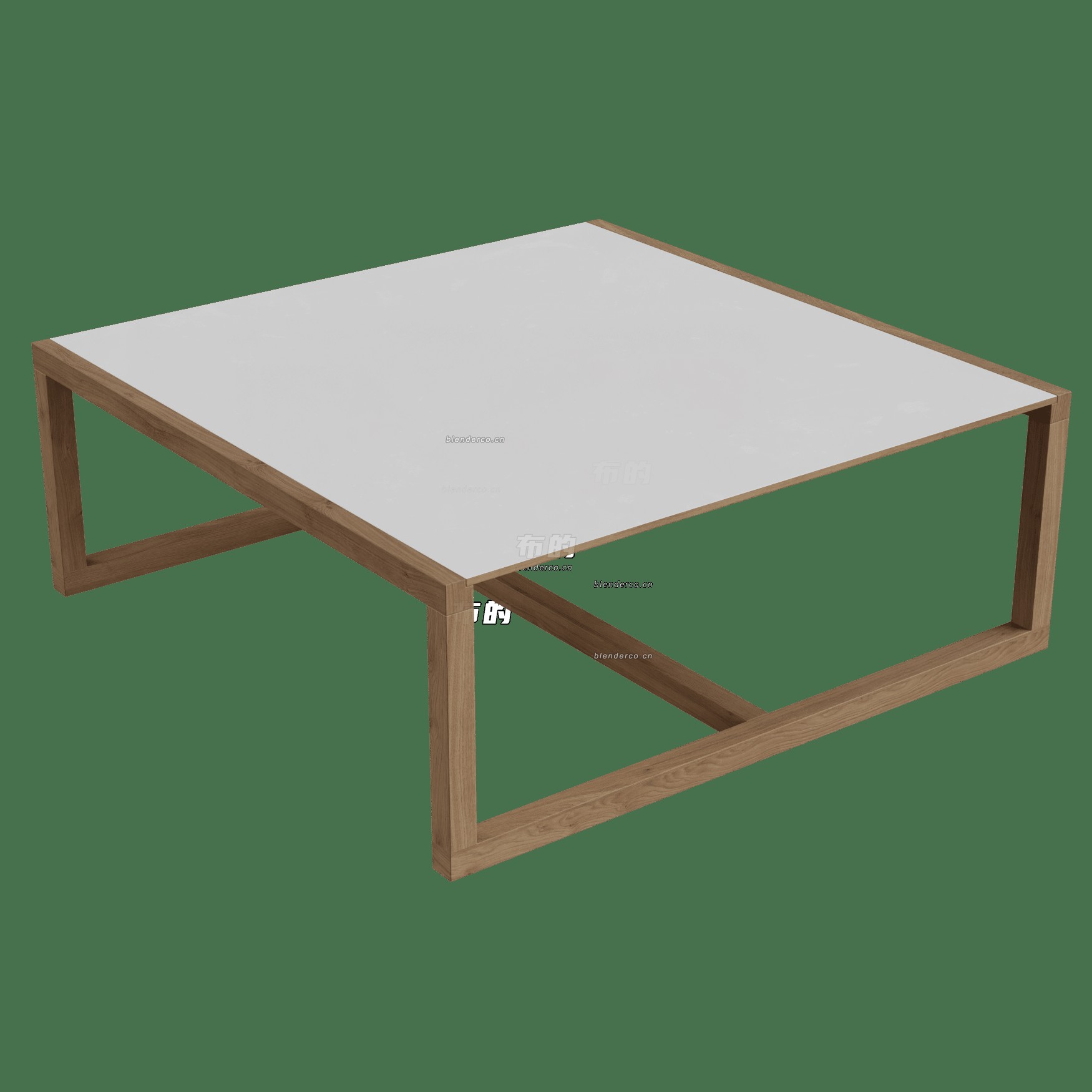 blender方形木桌模型_blender布的27