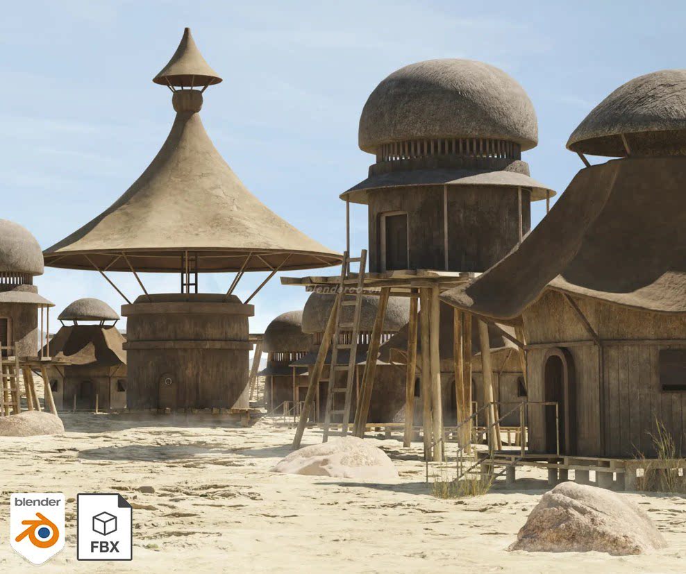 幻想小屋 Fantasy Hut set 3.1