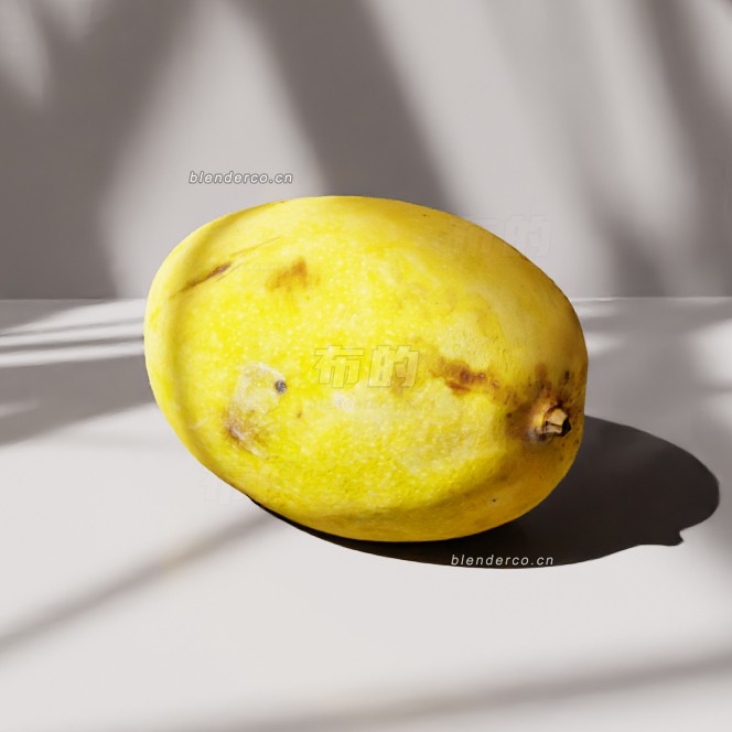 blender芒果模型_blender布的07