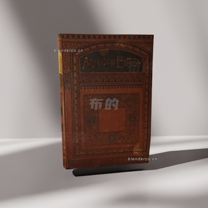 blender老书丁尼生 – 阿灵顿版模型_blender布的71