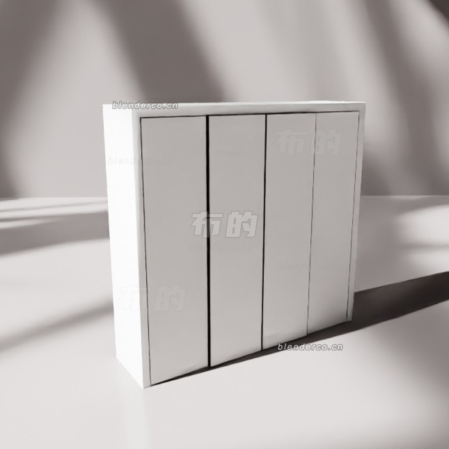 blender柜子模型_blender布的86