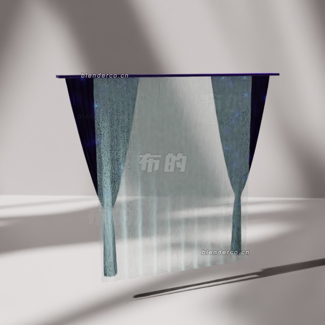 blender窗帘 星空模型_blender布的36