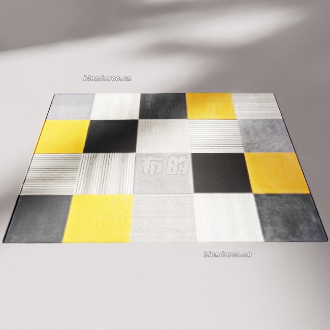 blender地毯模型_blender布的122