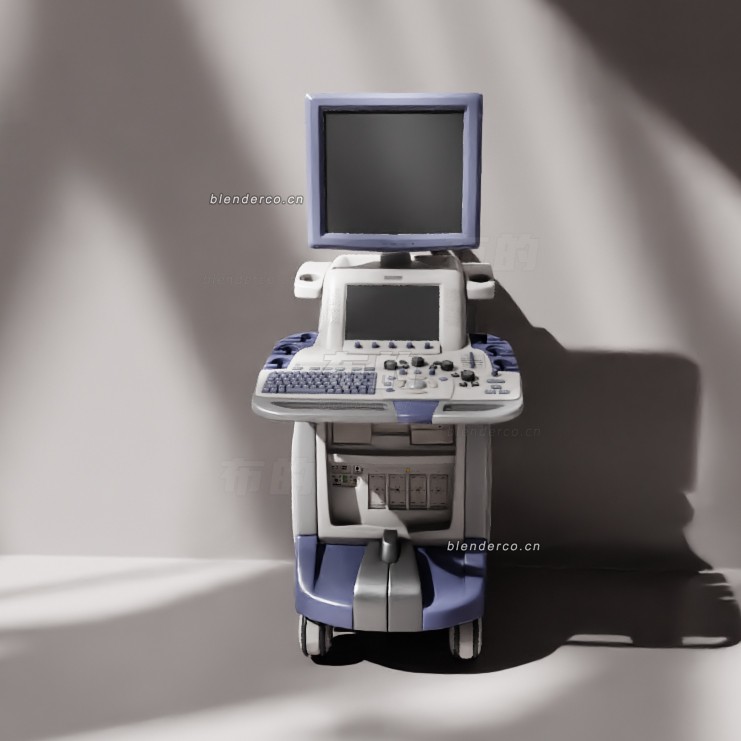 blenderLogiq超声波机器模型_blender布的02