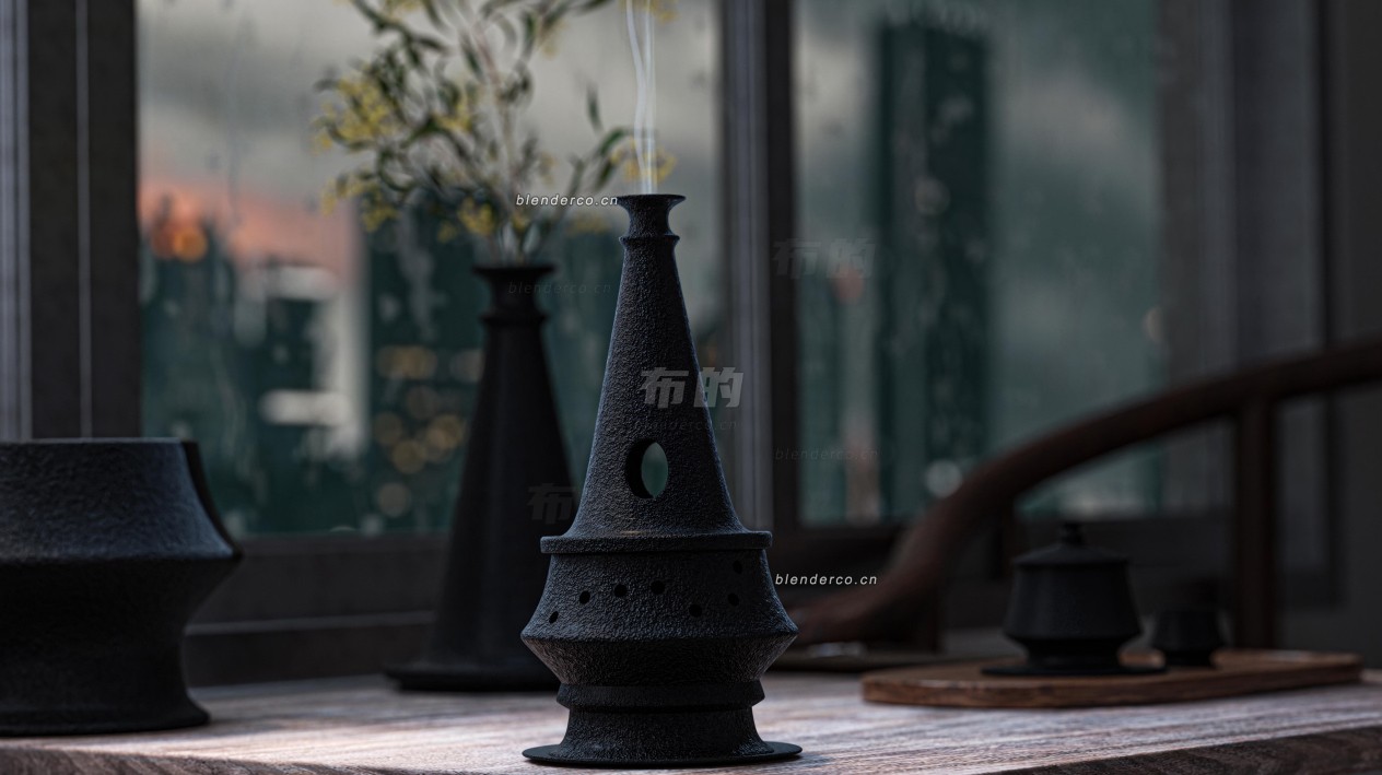 雨后窗台