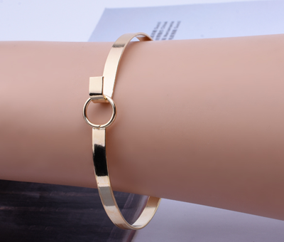 Quan Zhilong Luhan với vòng đeo tay Hàn Quốc thời trang đường phố cá tính sáng tạo vài sinh viên nail bracelet vàng hoop vòng đeo tay