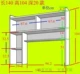 Giá sách đa chức năng đơn giản Máy tính để bàn đơn giản giá máy tính để bàn giá sách bàn sách đại học - Kệ kệ gỗ để đồ