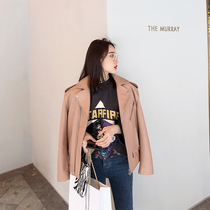 COCO LIMITED to make its own queen imported sheepskin casual short classic motorcycle leather women