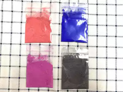 Color change colorless temperature change powder temperature measurement material irreversible temperature change powder 60 degrees high temperature achromatic negative 10 degrees back to color