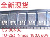 CS180N06A0 CS180N06 TO-263 Package N channel Mos tube 180A 60V 3 2mΩ
