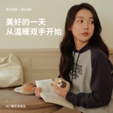 Маленькая удерживающая тепло грелка для рук для мальчиков и девочек для школьников, 2 в 1