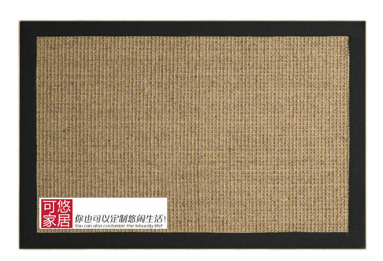 Sisal gai rơm thảm tùy chỉnh chống trượt nhà Trung Quốc phòng khách Mỹ bàn cà phê phòng ngủ có thể nhàn nhã thảm - Thảm thảm nằm cho bé