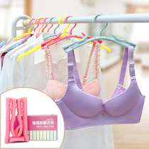 Foldable hangers travel portable travel multi-function telescopic magic drying rack plastic clothes stand outdoor drying hangers