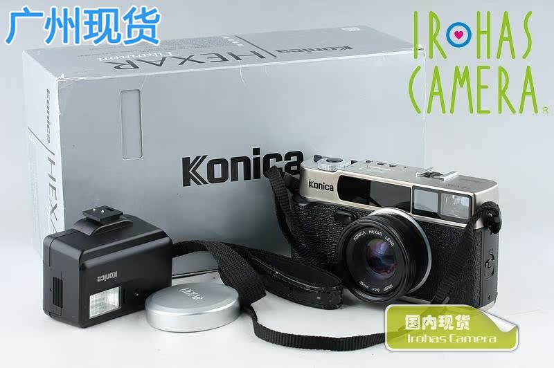 *Guangzhou spot * Konica Ingenious Hexar AF titanium color version 135 film side axis point-and-shoot camera c670