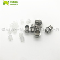 LED lamp holder 5MM copper sleeve F5 lamp cover isolation column spacer column LED LED lampshade signal metal holder