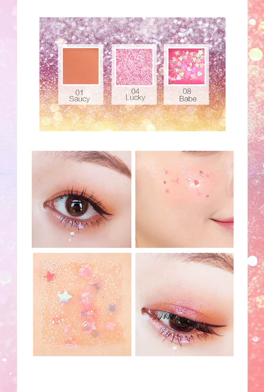 VNC Aurora Jinzhi Yuye Starry Colourful Eyeshadow Pan Lost Cowherd British Niche Flagship Store Chính hãng Trang web chính thức 7.970 ₫