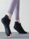 Open-Toe Yoga Socks for Women, Summer Thin Five-Finger Split-Toe Non-Slip Japanese Style Cute Small Size Pilates Sports Socks