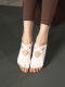 Yoga Socks, Summer Thin Five-Finger Professional Non-Slip Open-Toe Toe-Separating Socks with Straps, Dopamine Aerial Pilates Socks