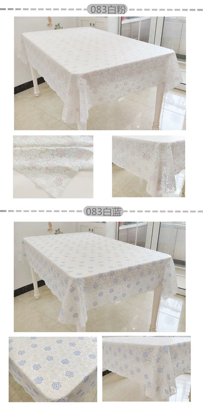 Bàn ăn PVC và khăn trải bàn không thấm nước TV tủ pad nhựa bàn cà phê pad tùy chỉnh in khăn trải bàn - TV