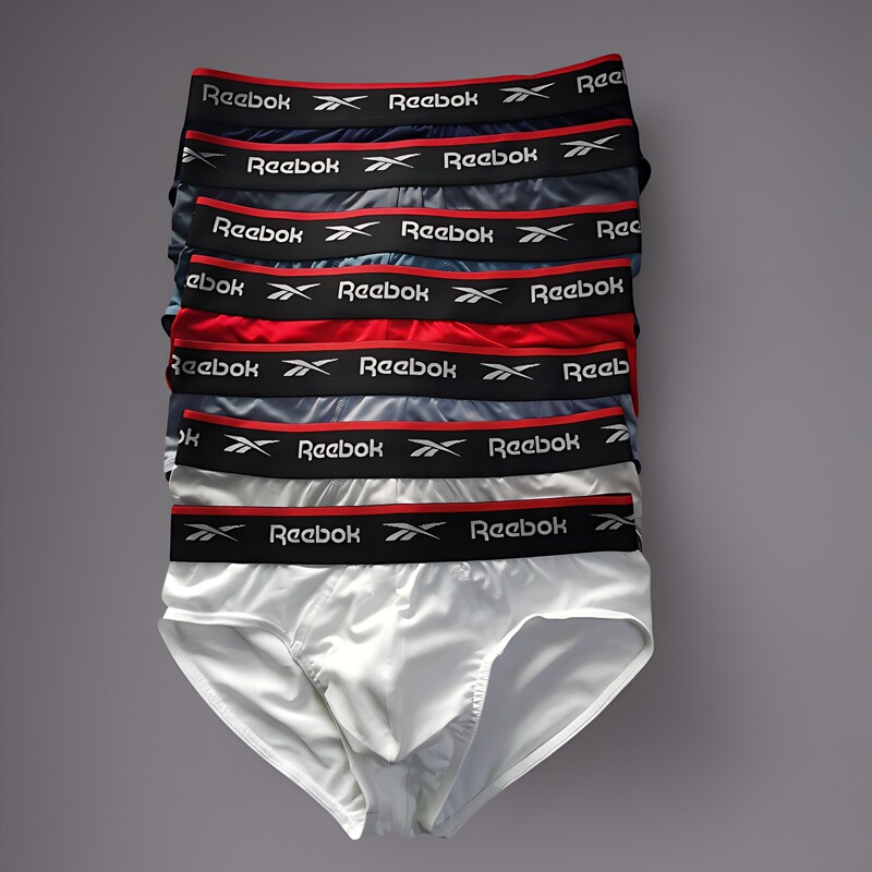 Sports Student Training Fitness Ice Silk Thin Breathable Men's Underwear Boys' Reebok Low-Waist Briefs