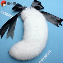 Cat dog tail female fox tail novice small anal and pistol anal SM flirting fun supplies ultra-long toys