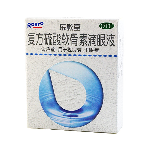 【乐敦莹】复方硫酸软骨素滴眼液 13ml 视疲劳 干眼症 曼秀雷敦