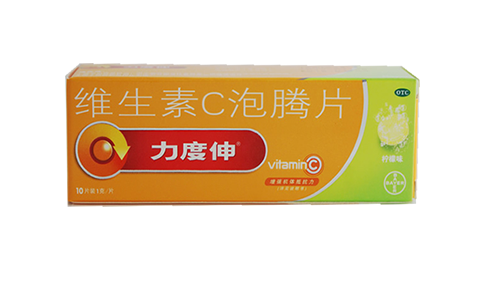 力度伸 维生素C泡腾片 1g*10s 含VC柠檬味