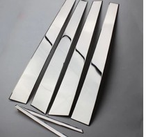 Applicable to Jiamei 2 4 window center pillar metal decorative strip 02-05 Jiamei stainless steel center pillar bright strip 6 pieces