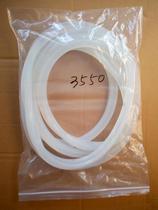 Suitable for Shandong Xinhua pulsating vacuum sterilizer 3550 transparent door glue strip 3600 sterilization cabinet milky white square seal strip